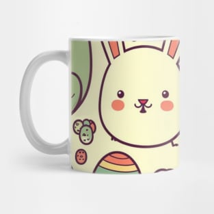 Cute Easter Day Bunny Patterns - Birthday Gift ideas for Girls Mug